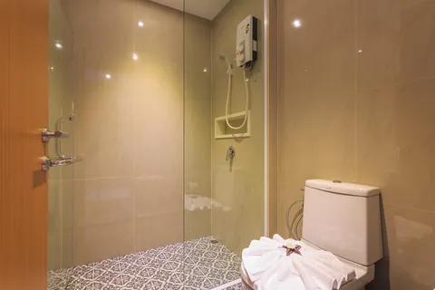 Guest bathroom shower