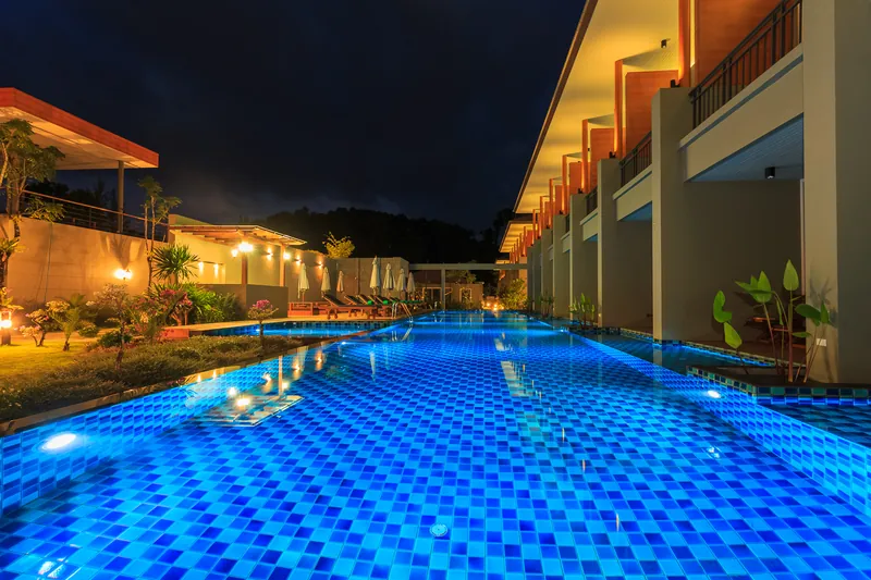 Swimming pool at Khaolak Forest Resort