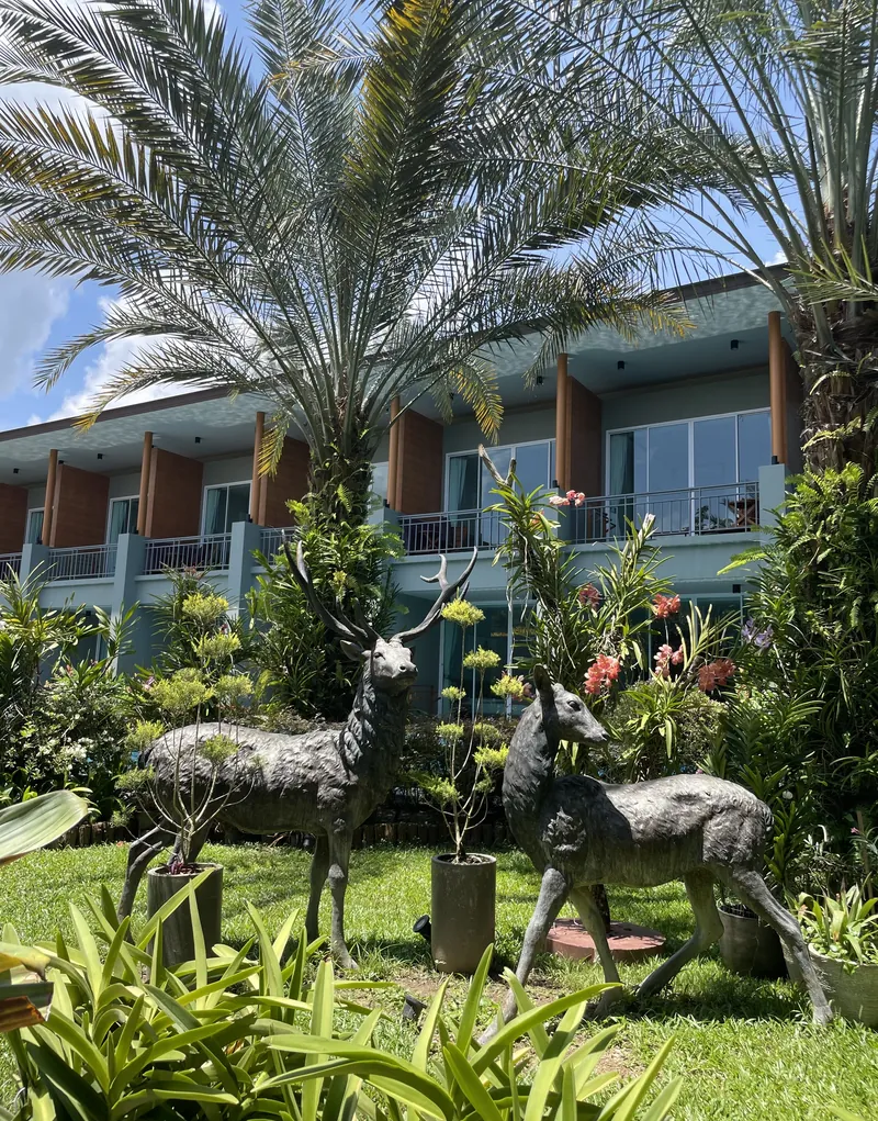 Garden details at Khaolak Forest Resort
